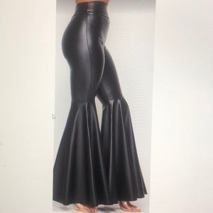 Faux Leather Pants